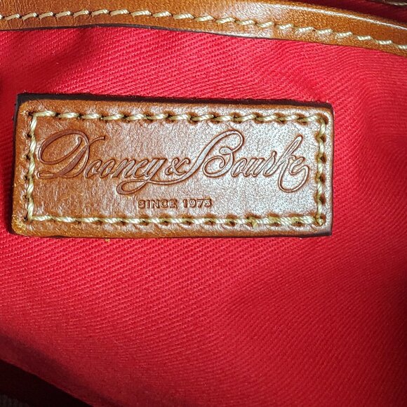 Dooney & Bourke Small Lexington in Burgundy - Picture 10 of 10